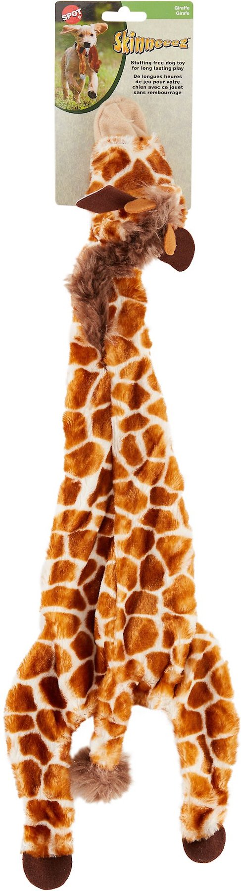 Ethical 5707 Skinneeez Giraffe Stuffing-Less Dog Toy 20-Inch