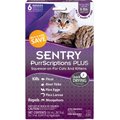 Sentry PurrScriptions Flea & Tick Spot Treatment for Cats, over 6 lbs