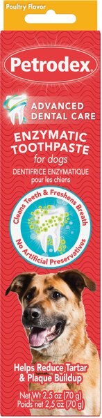 Sentry Petrodex Veterinary Strength Enzymatic Poultry Flavor Dog Toothpaste, 2.5-oz slide 1 of 6