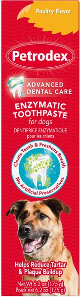 Sentry Petrodex Veterinary Strength Enzymatic Poultry Flavor Dog Toothpaste, 6.2-oz slide 1 of 8