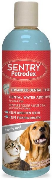 Sentry Petrodex Advanced Care Dog & Cat Dental Water Additive, 16-oz bottle slide 1 of 5