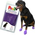 Pawz Waterproof Dog Boots, 12 count, Purple, Large