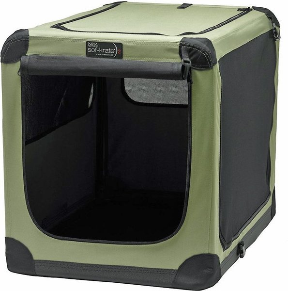 Firstrax Noz2Noz Sof-Krate N2 Series 3-Door Collapsible Soft-Sided Dog Crate, 26 inch slide 1 of 6