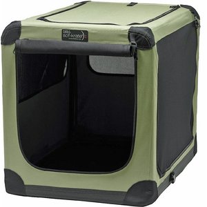 Firstrax Noz2Noz Sof-Krate N2 Series 3-Door Collapsible Soft-Sided Dog Crate, 26 inch