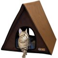 K&H Pet Products Outdoor Unheated Multi-Kitty A-Frame House