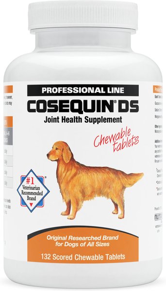 Nutramax Cosequin DS Chewable Tablets Joint Supplement for Dogs, 132 count slide 1 of 8