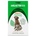Nutramax Welactin Omega-3 Softgels Skin & Coat Supplement for Dogs, 120-count