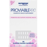 Nutramax Proviable-DC Capsules Digestive Supplement for Cats & Dogs, 80-count