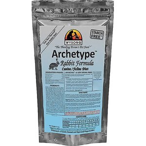 Wysong Archetype Rabbit Formula Freeze-Dried Raw Dog & Cat Food, 7.5-oz bag