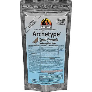 Wysong Archetype Quail Formula Freeze-Dried Raw Dog & Cat Food, 7.5-oz bag