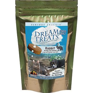 Wysong Dream Rabbit Freeze-Dried Raw Dog & Cat Treats, 4.9-oz bag