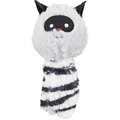 JW Pet Cataction Plush Raccoon with Catnip Cat Toy, Gray