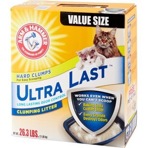 Arm & Hammer Litter Ultra Scented Clumping Clay Cat Litter, 26.3-lb box
