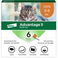Advantage II Flea Spot Treatment for Cats, 5-9 lbs, & Ferrets, 6 Doses (6-mos. supply)