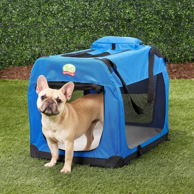 Go Pet Club Double Door Collapsible Soft-Sided Dog Crate, slide 1 of 1
