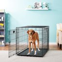Precision Pet Products Provalu Double Door Collapsible Wire Dog Crate, 48 inch