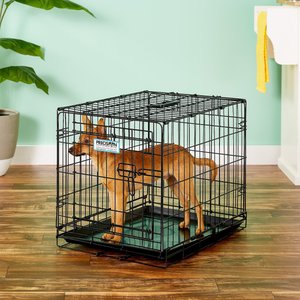 Precision Pet Products Provalu Single Door Collapsible Wire Dog Crate, 24 inch