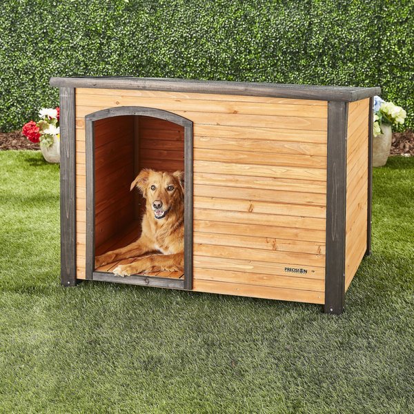 Precision Pet Products Extreme Outback Log Cabin Dog House, Large slide 1 of 10