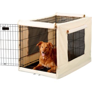 Precision Pet Products Indoor/Outdoor Crate Cover, Large