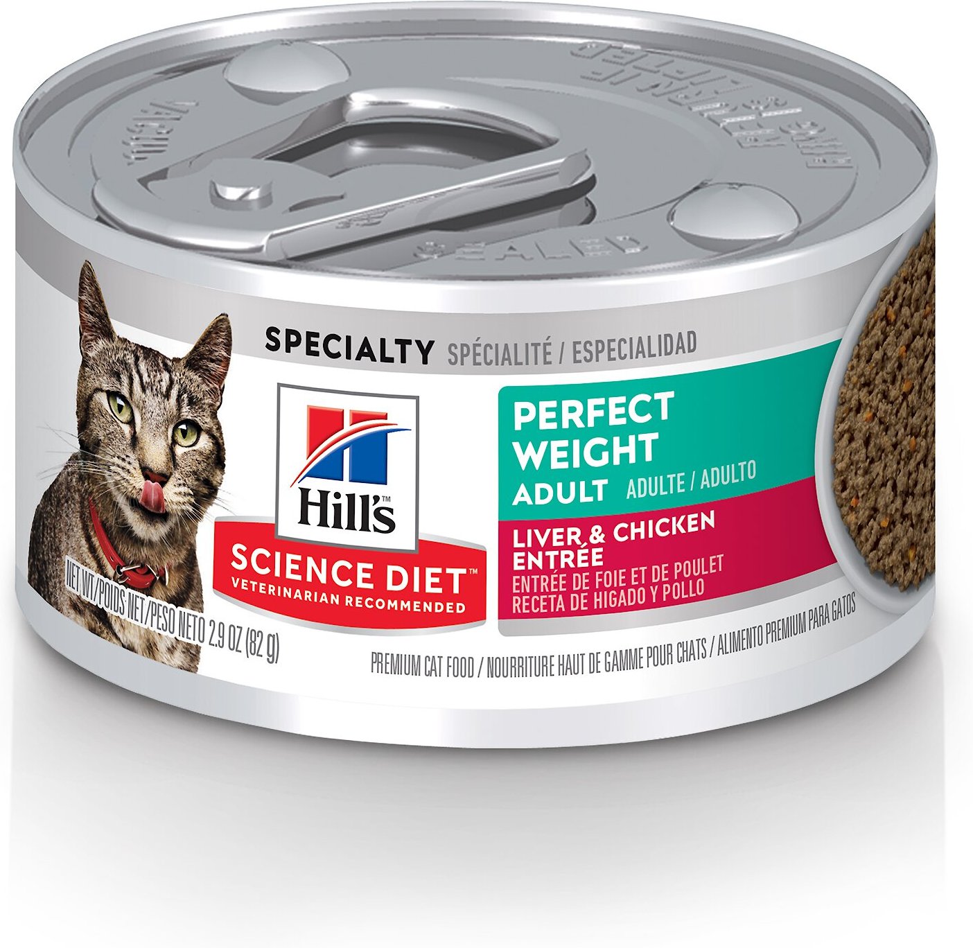 HILL'S SCIENCE DIET Adult Perfect Weight Liver & Chicken Entree Canned