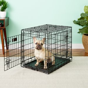 MidWest Ultima Pro Double Door Collapsible Wire Dog Crate, 24 inch