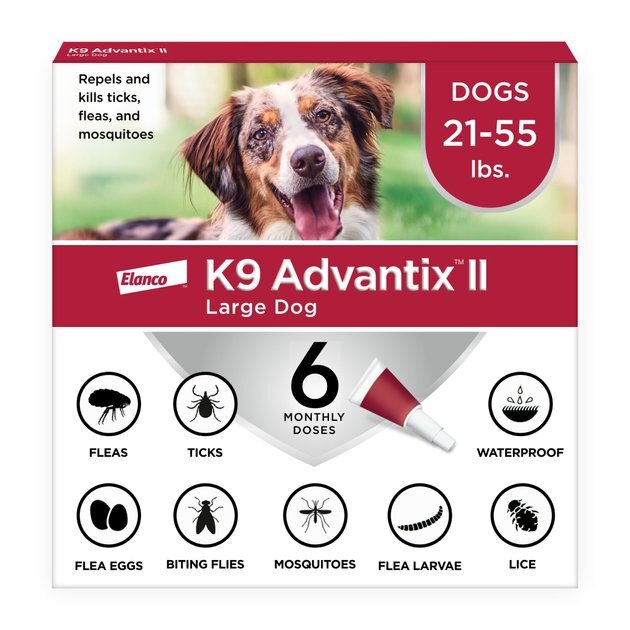 K9 Advantix II Flea & Tick Spot Treatment for Dogs