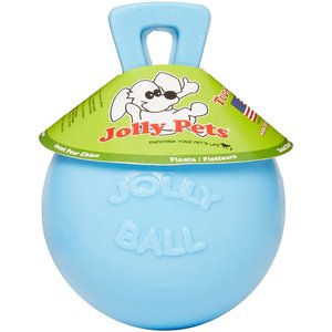 Jolly Pets Tug-n-Toss Dog Toy, Blueberry, 4.5-in
