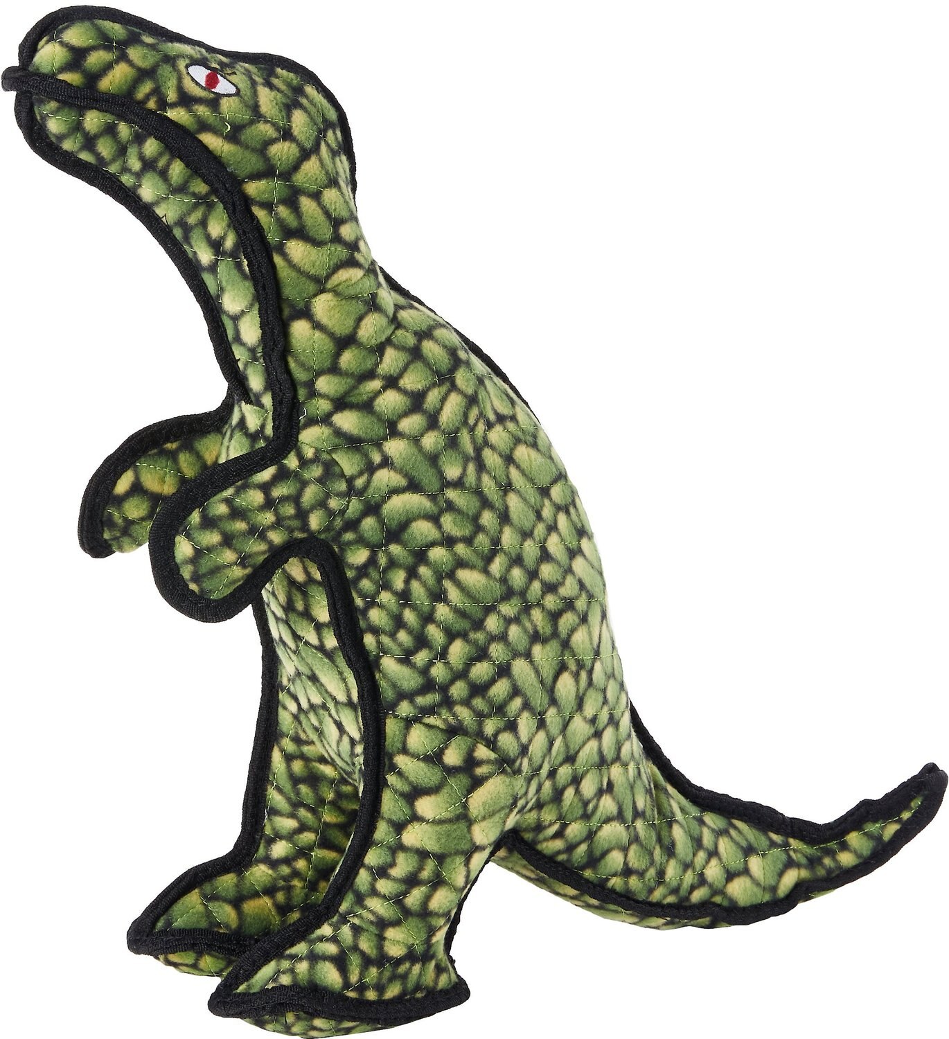 green dinosaur dog toy