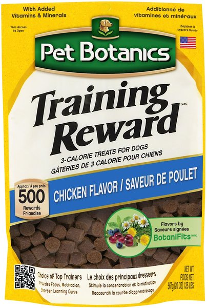 Pet Botanics Training Reward Chicken Flavor Dog Treats, 20-oz bag slide 1 of 5