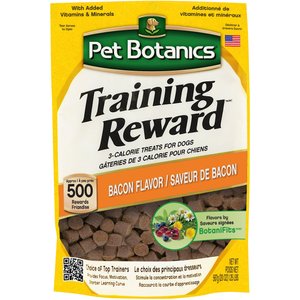 Pet Botanics Training Rewards Bacon Flavor Dog Treats