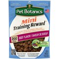 Pet Botanics Mini Training Reward Beef Flavor Dog Treats, 4-oz bag