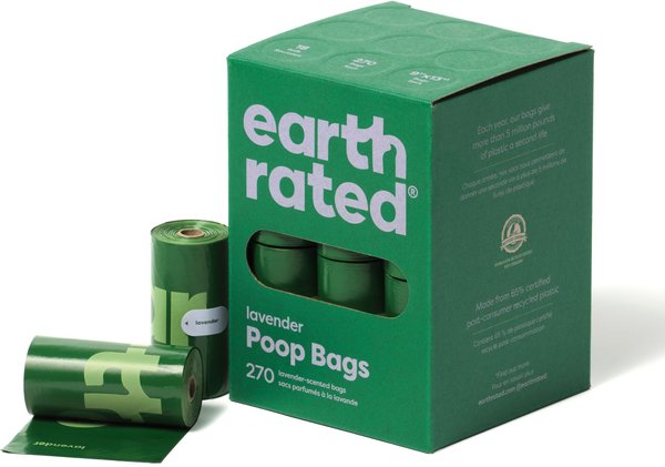 Earth Rated Dog Poop Bags Refill Bags, Scented, 270 slide 1 of 6