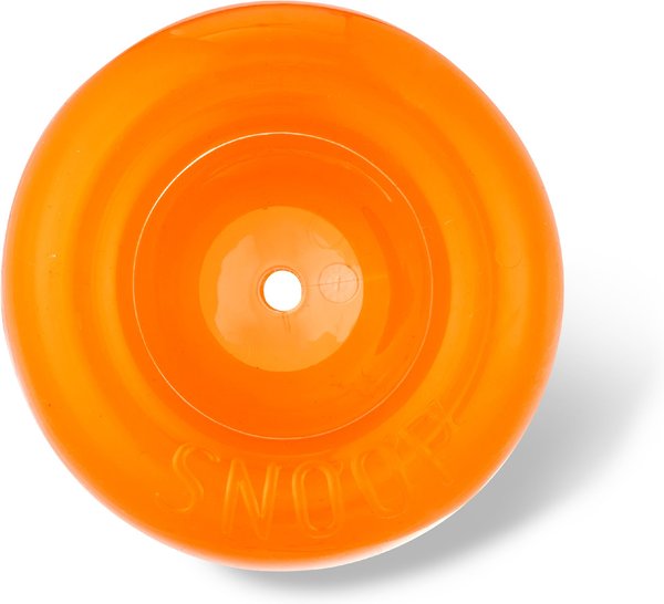 Planet Dog Orbee-Tuff Snoop Treat Dispensing Tough Dog Chew Toy, Orange slide 1 of 12