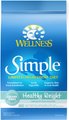Wellness Simple Limited Ingredient Diet Grain-Free Healthy Weight Salmon & Peas Formula Dry Dog Food, 24...