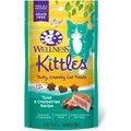 Wellness Kittles Grain-Free Tuna & Cranberries Recipe Crunchy Cat Treats, 2-oz bag