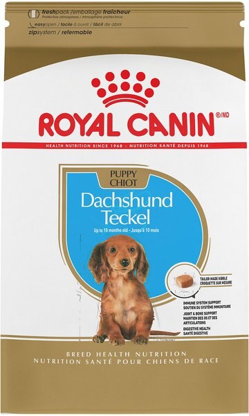 Royal Canin Breed Health Nutrition Dachshund Puppy Dry Dog Food, 2.5-lb bag slide 1 of 8