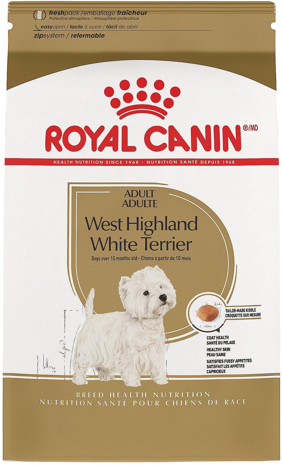 west highland terrier food