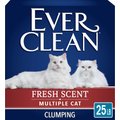Ever Clean Multi-Cat Fresh Scented Clumping Clay Cat Litter, 25-lb box