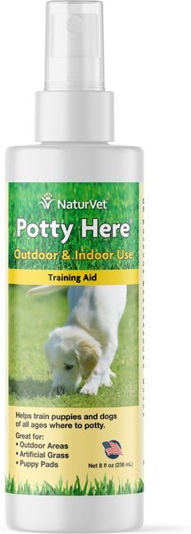 NaturVet Potty Here Training Aid, 8-oz bottle slide 1 of 4