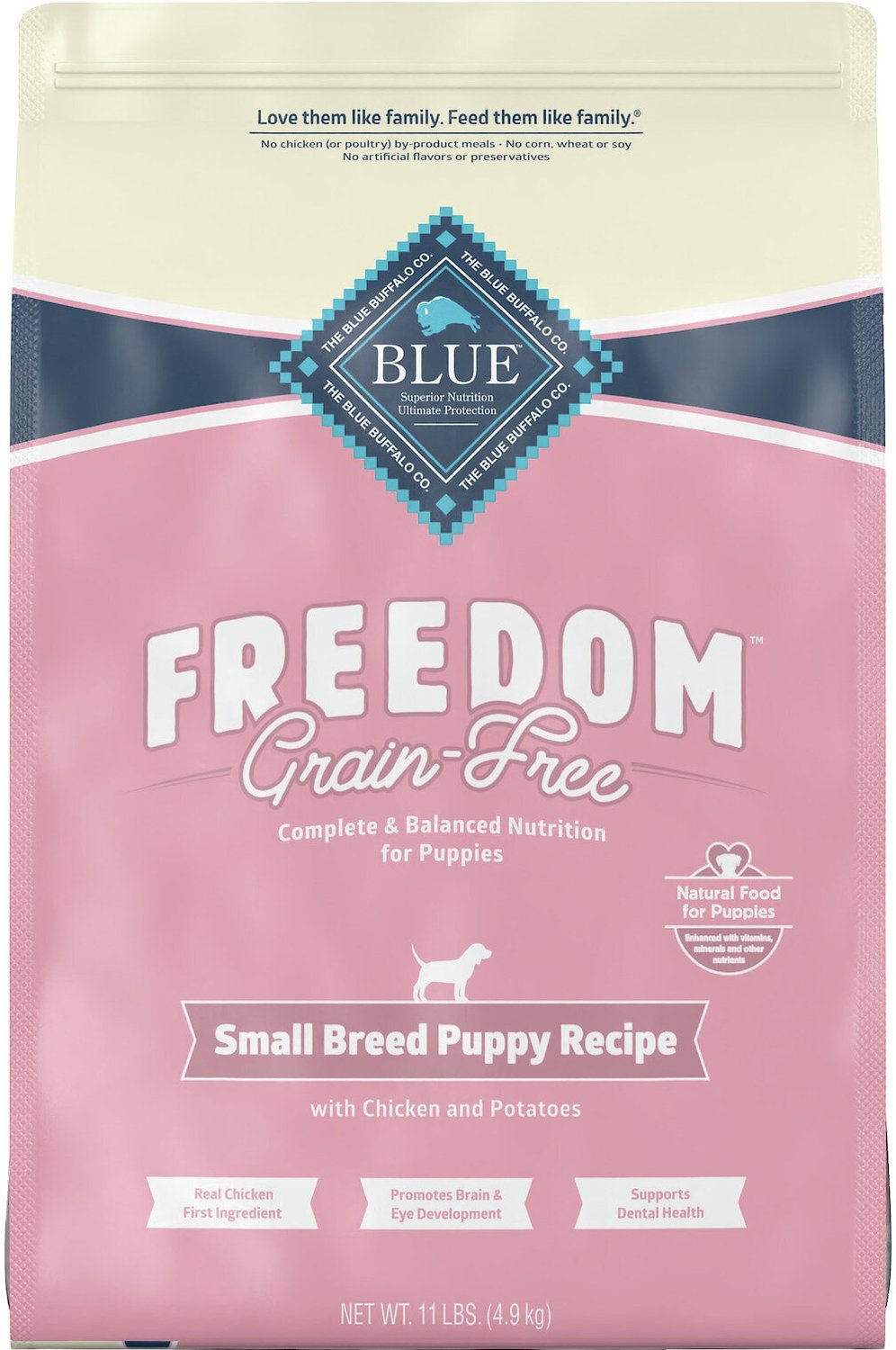 Blue Buffalo Freedom Small Breed Puppy Chicken Recipe