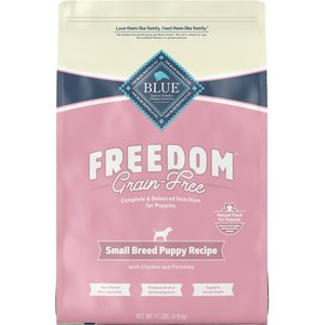 Blue Buffalo Freedom Small Breed Puppy Chicken Recipe Grain-Free Dry Dog Food, 11-lb bag