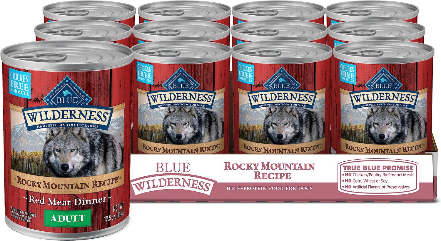 blue buffalo wilderness red meat