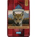 Blue Buffalo Wilderness Rocky Mountain Recipe with Red Meat Puppy Grain-Free Dry Dog Food, 22-lb bag
