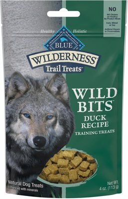 Blue Buffalo Wilderness Trail Treats Duck Wild Bits Grain-Free Training Dog Treats, slide 1 of 1