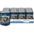 Blue Buffalo Wilderness Wolf Creek Stew Chunky Chicken Stew Grain-Free Adult Canned Dog Food, 12.5-oz, case of 12