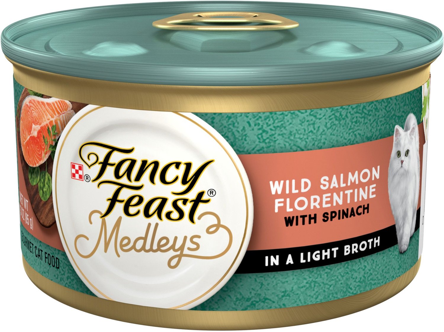 fancy feast salmon florentine