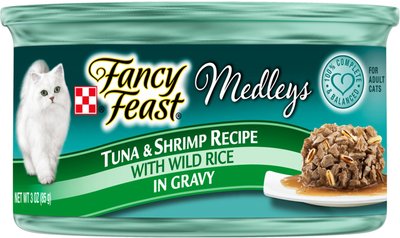 Fancy Feast Medleys Tastemakers Tuna & Shrimp Recipe Canned Cat Food, slide 1 of 1