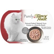 Fancy Feast Purely Flaked Skipjack Tuna Wet Cat Food