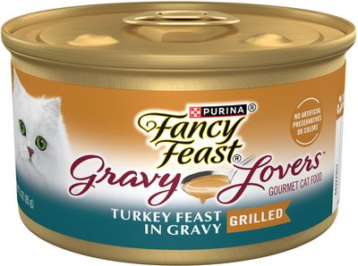 Fancy Feast Gravy Lovers Turkey Feast in Roasted Turkey Flavor Gravy Canned Cat Food, slide 1 of 1