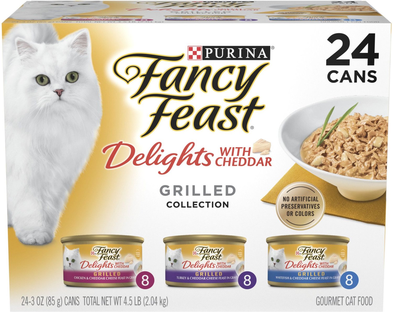 chewy fancy feast cat food